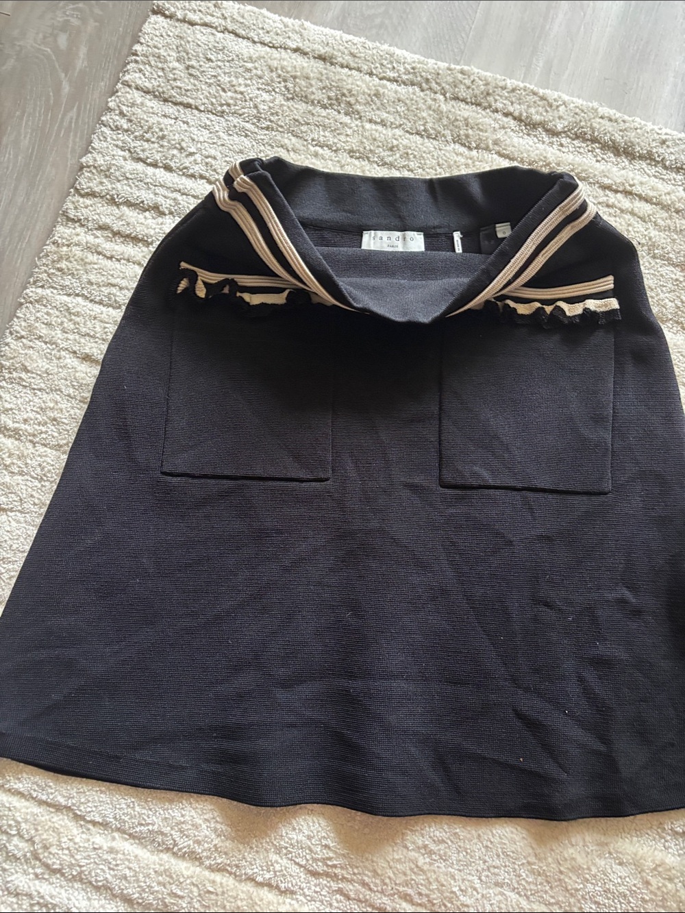 Sandro Paris knit skirt